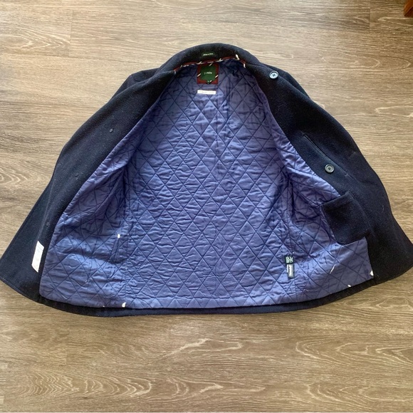 J. Crew 100% Wool Peacoat - Picture 2 of 10